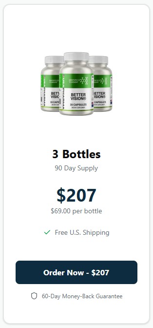 BetterVision 3 Bottle Price